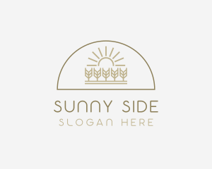 Farm Sunny Nature logo design