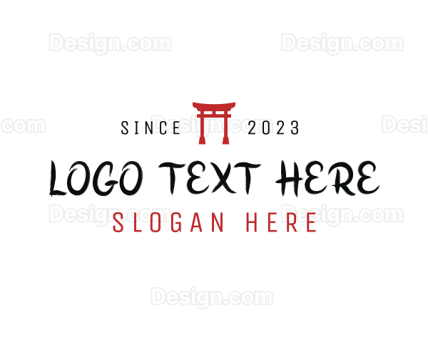 Temple Arc Wordmark Logo