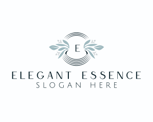 Natural Floral Wellness Spa logo design