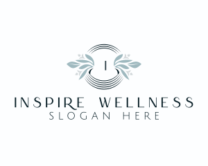 Natural Floral Wellness Spa logo design