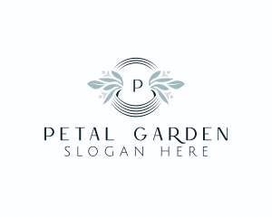 Natural Floral Wellness Spa logo design