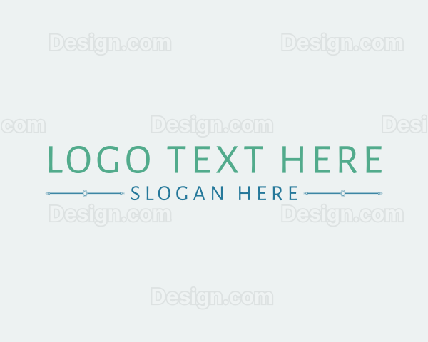 Elegant Minimalist Business Logo