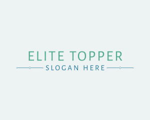 Elegant Minimalist Business logo design