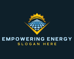 Natural Solar Power logo design