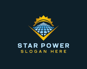 Natural Solar Power logo design