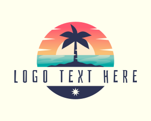 Tropical Ocean Vacation logo