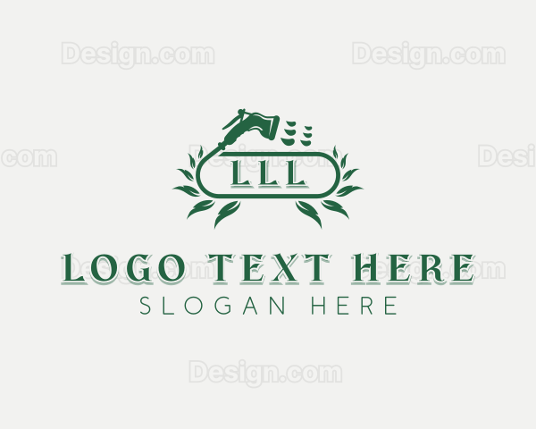 Garden Hose Landscaping Logo