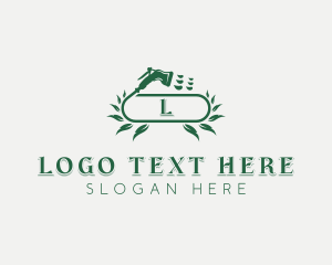 Garden Hose Landscaping Logo