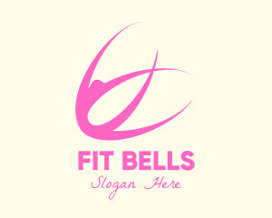 Pink Yoga Fitness Instructor logo design