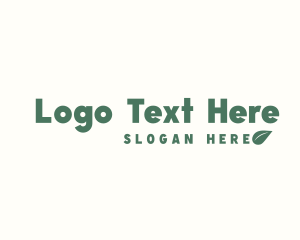 Healthy Eco Leaf logo
