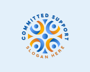 People Community Foundation logo design