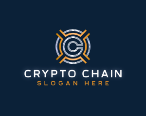 Digital Crypto Token logo design