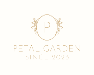 Floral Wreath Events Place logo design