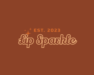 Retro Sparkle Company  logo design