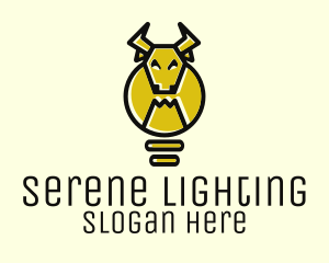 Bull Light Bulb logo
