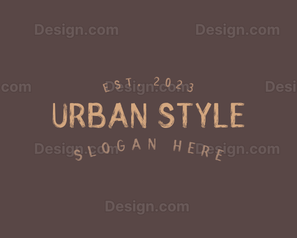 Rustic Grunge Workshop Logo