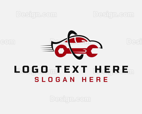 Wrench Vehicle Repair Logo