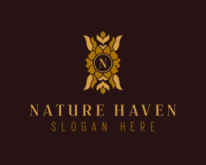 Nature Floral Boutique logo design