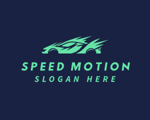 Racing Car Speed logo design