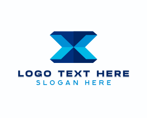 Creative Business Letter X Logo