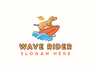 Surfing Dog Vacation logo