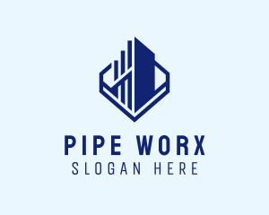 Professional Building Company logo design