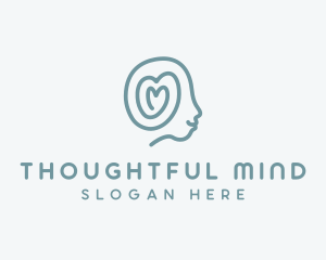 Mental Health Psychologist logo design