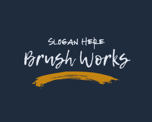 Freestyle Brush Business logo design