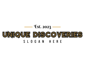 Fancy  Unique Business logo