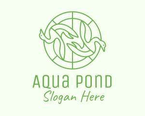 Green Swan Circle logo