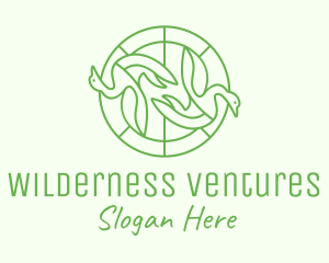 Green Swan Circle logo