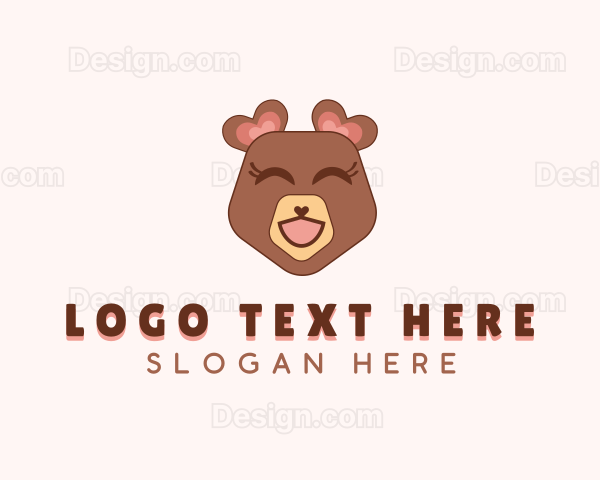 Teddy Bear Toy Heart Logo