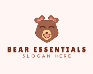 Teddy Bear Toy Heart logo design