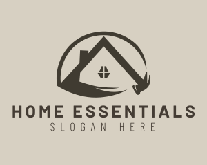 Home Roof Builder logo design