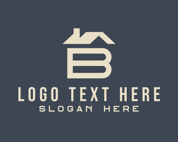 Letter B logo example 1
