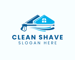 Home Cleaning Pressure Washer logo design