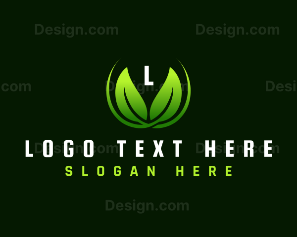 Organic Leaf Gardening Logo