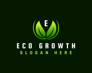 Organic Leaf Gardening logo design