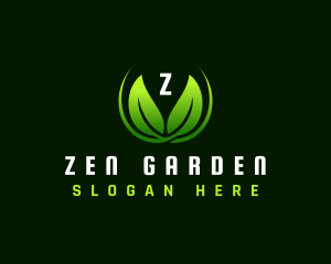 Organic Leaf Gardening logo design