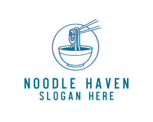 Pho Ramen Noodle Soup logo design