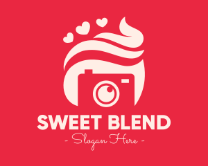 Sweet Confectionery Camera logo design