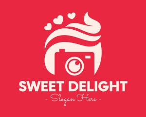 Sweet Confectionery Camera logo design