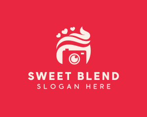 Sweet Confectionery Camera logo design