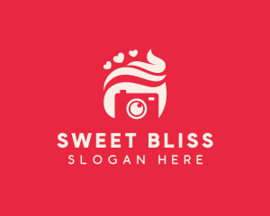 Sweet Confectionery Camera logo design