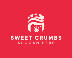 Sweet Confectionery Camera logo design