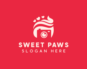 Sweet Confectionery Camera logo design