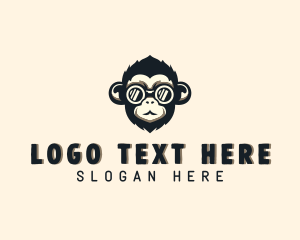 Cool - Cool Monkey Animal logo design