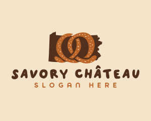 Pennsylvania Pretzel Bread logo design