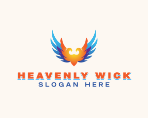 Heavenly Angelic Wings logo design