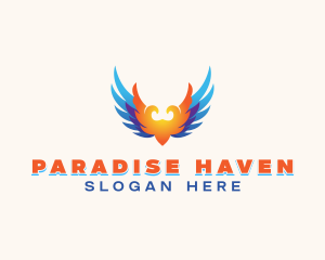 Heavenly Angelic Wings logo
